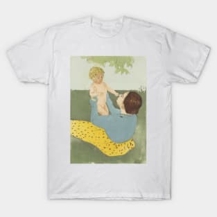 Under the Horse-Chestnut Tree by Mary Cassatt T-Shirt